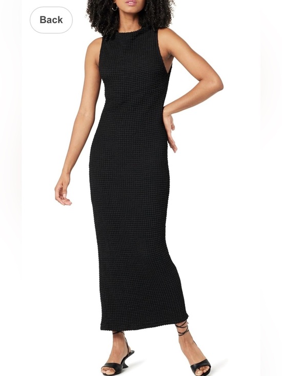 The Drop Dresses & Skirts - NWOT The Drop Womens Lena High Neck Textured Midi Dress - Size US XS